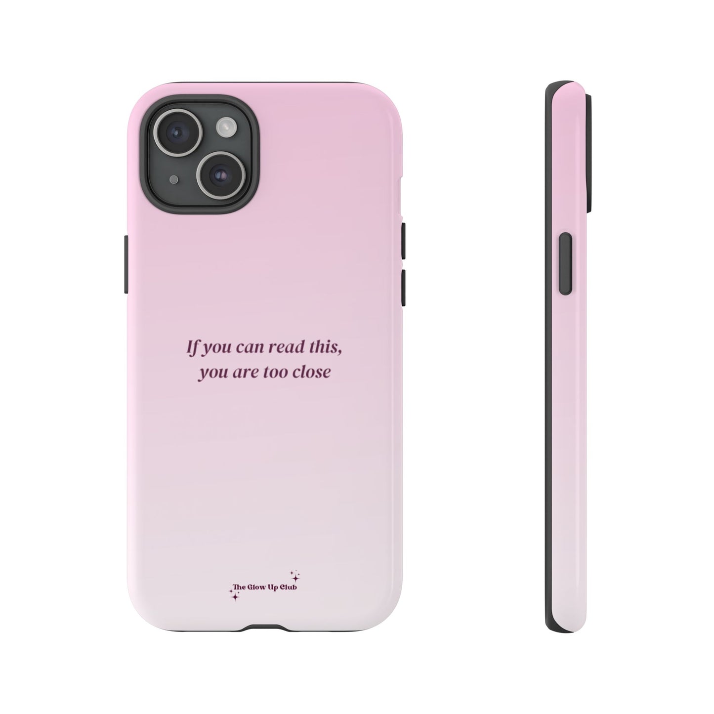 If you can read this pink - tough case