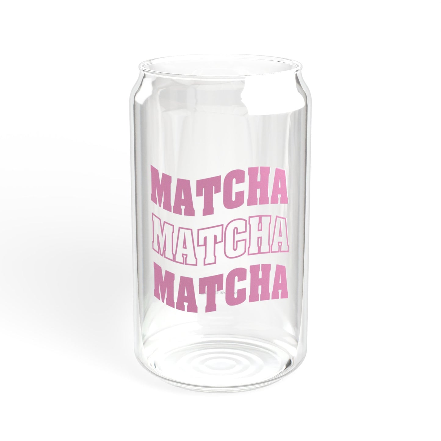 Matcha, matcha, matcha - Sipper Glass, 16oz