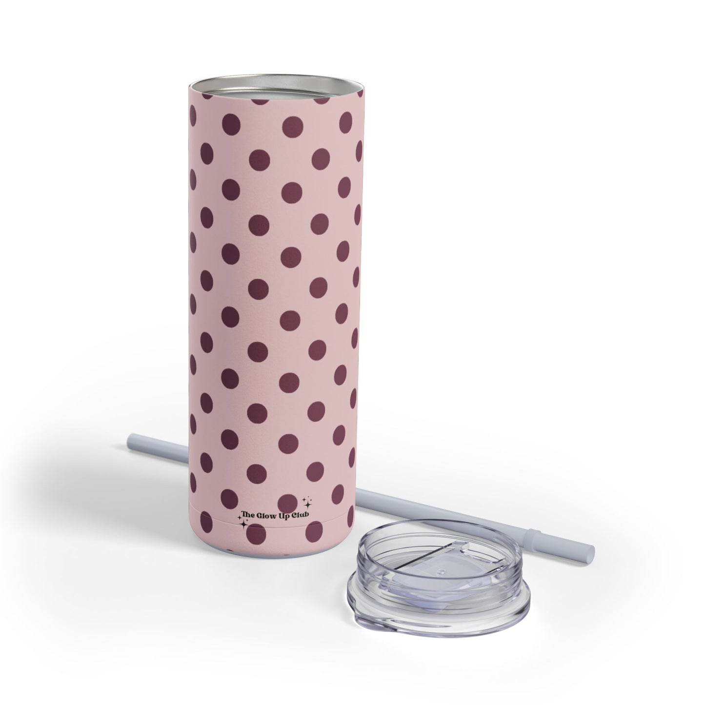 Pink purple dots Tumbler, 20oz