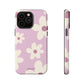 Floral pattern purple - tough case