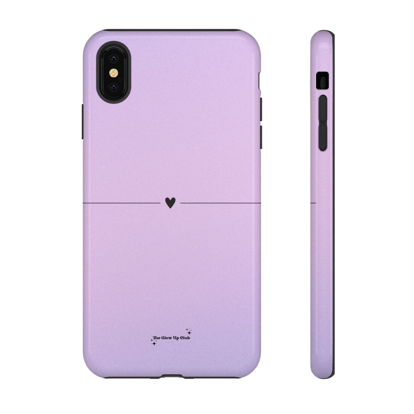 Pastel purple heart - tough case