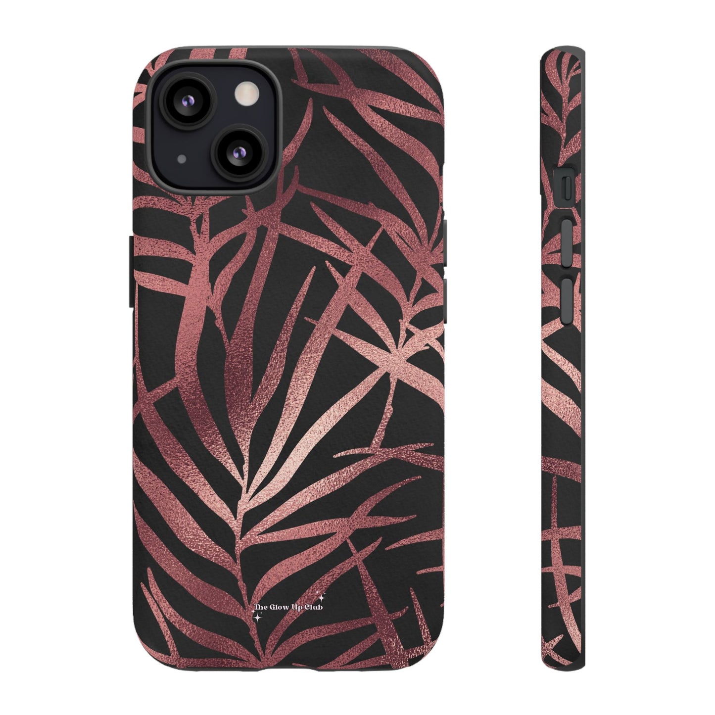 Rose gold leaves - tough case