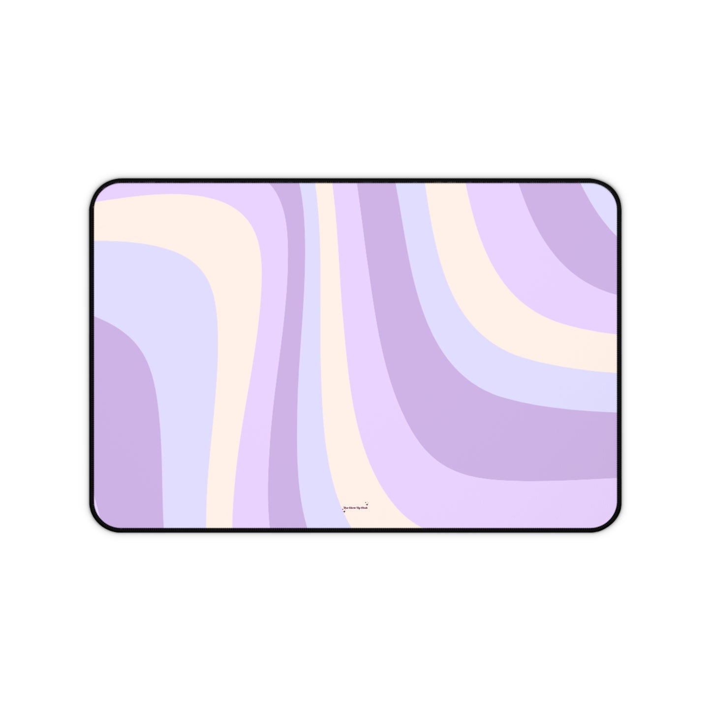 Purple waves - Desk Mat