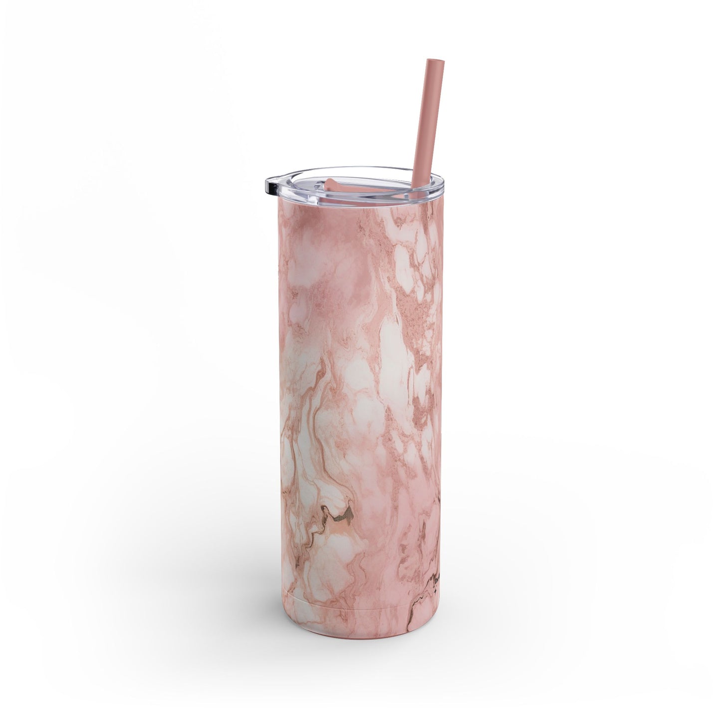 Pink marble Tumbler, 20oz