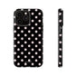 Black and pink dots - tough case