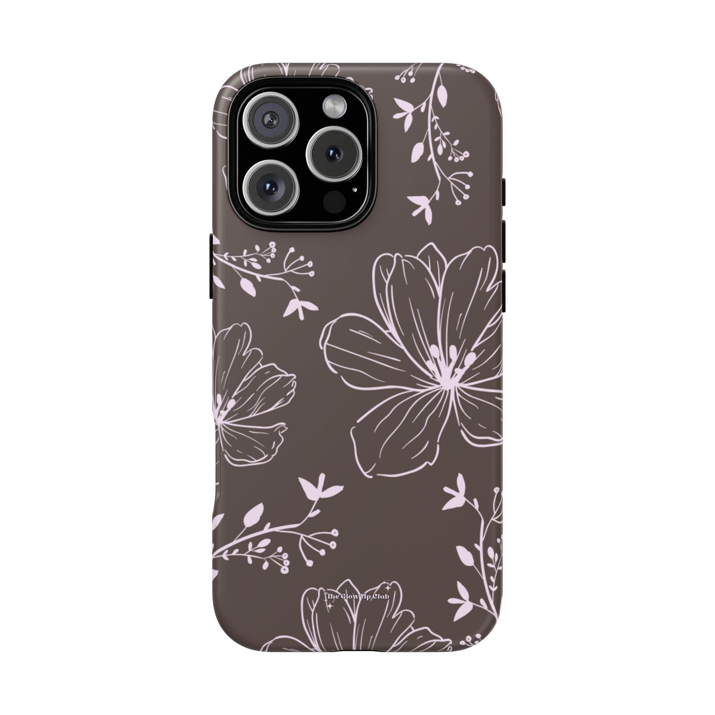 Realistic flowers grey - tough case