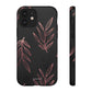 Rose gold leaves minimalistic - tough case