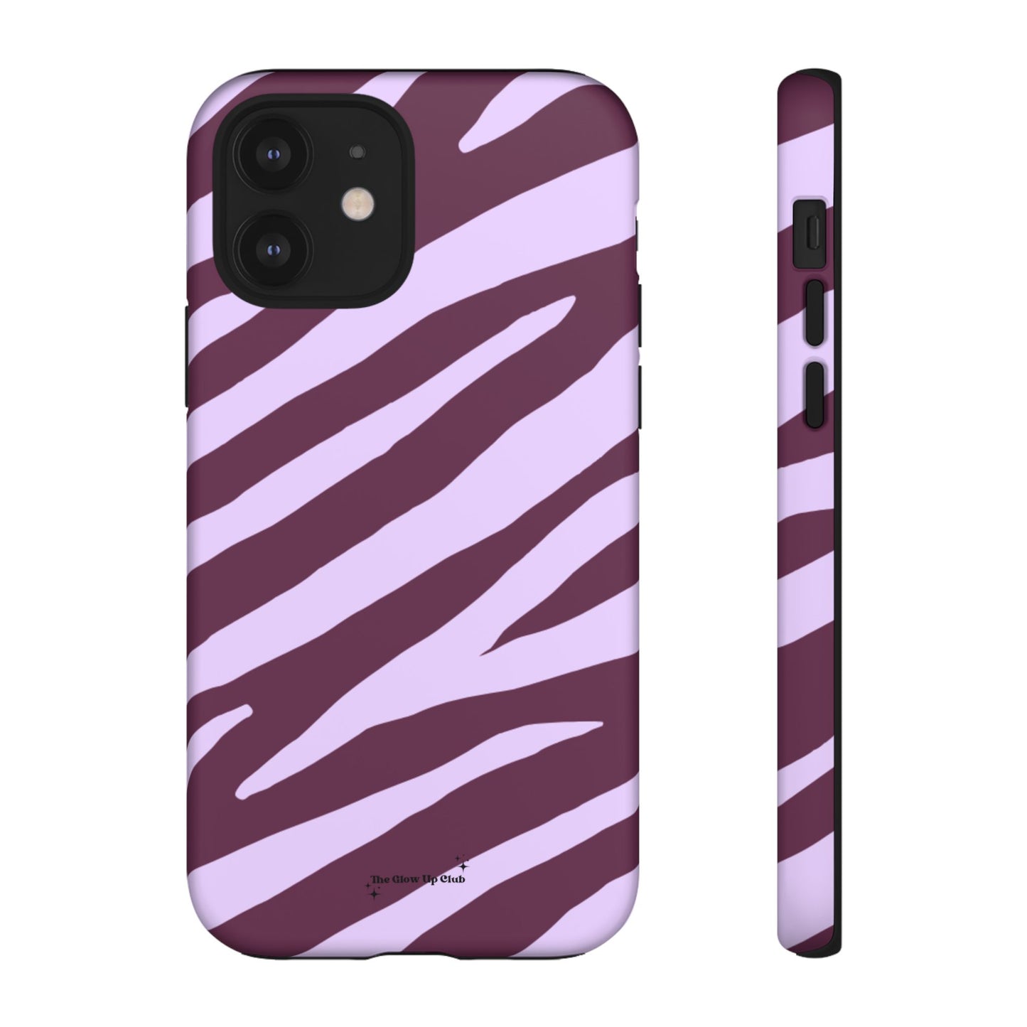 Zebra print purple - tough case