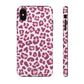 Leopard print double pink - tough case