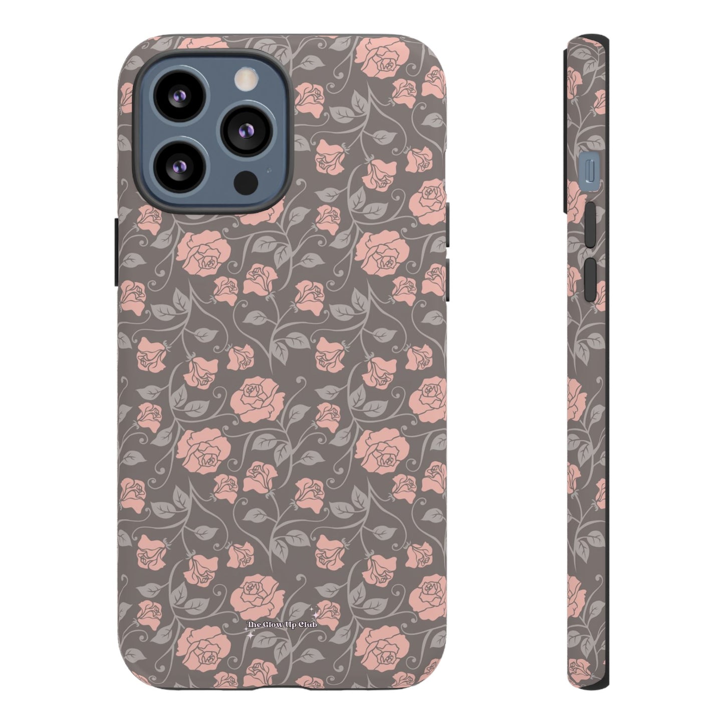 Small roses brown - tough case