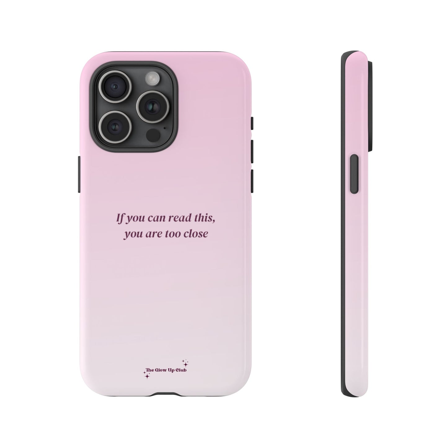 If you can read this pink - tough case