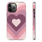 Heart layers pink - tough case