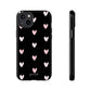 Black heart pattern - tough case