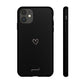 Minimalistic heart black - tough case