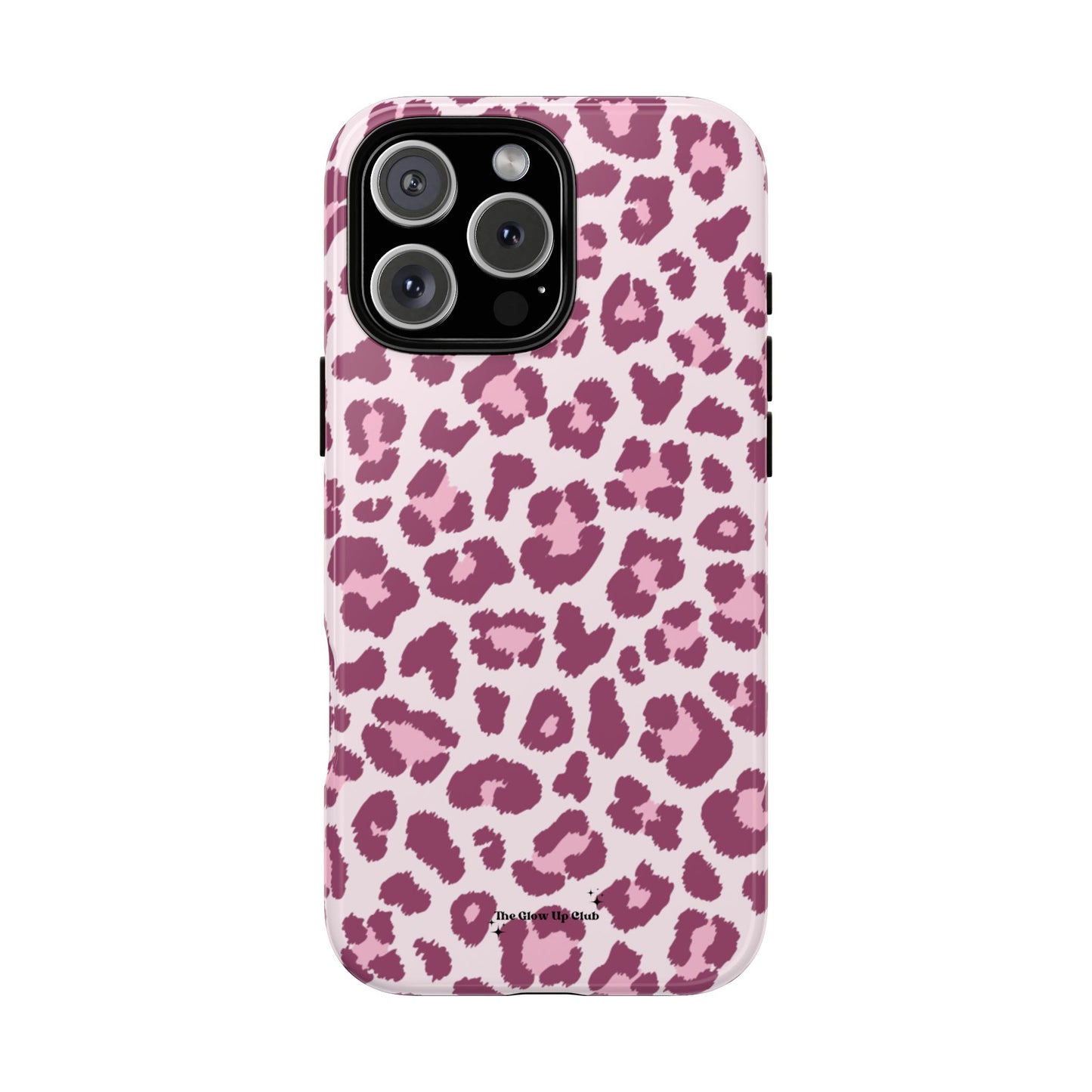 Leopard print double pink - tough case