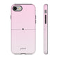 Pastel pink heart - tough case