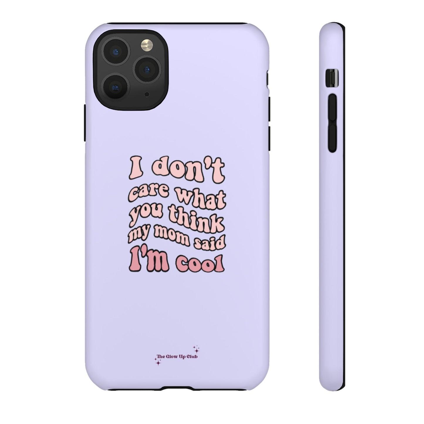 I don't care what you think purple - tough case