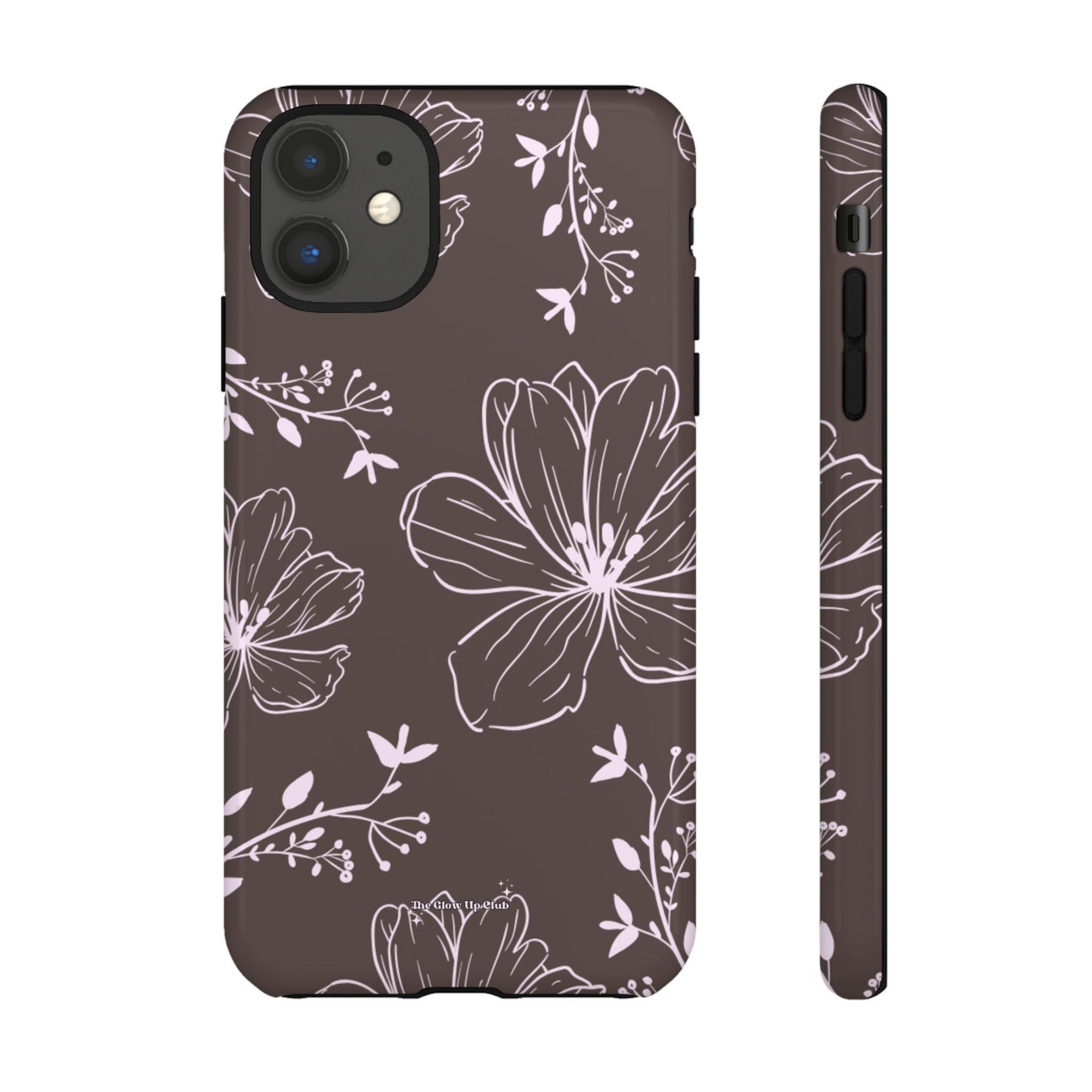 Realistic flowers grey - tough case