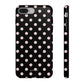 Black and pink dots - tough case