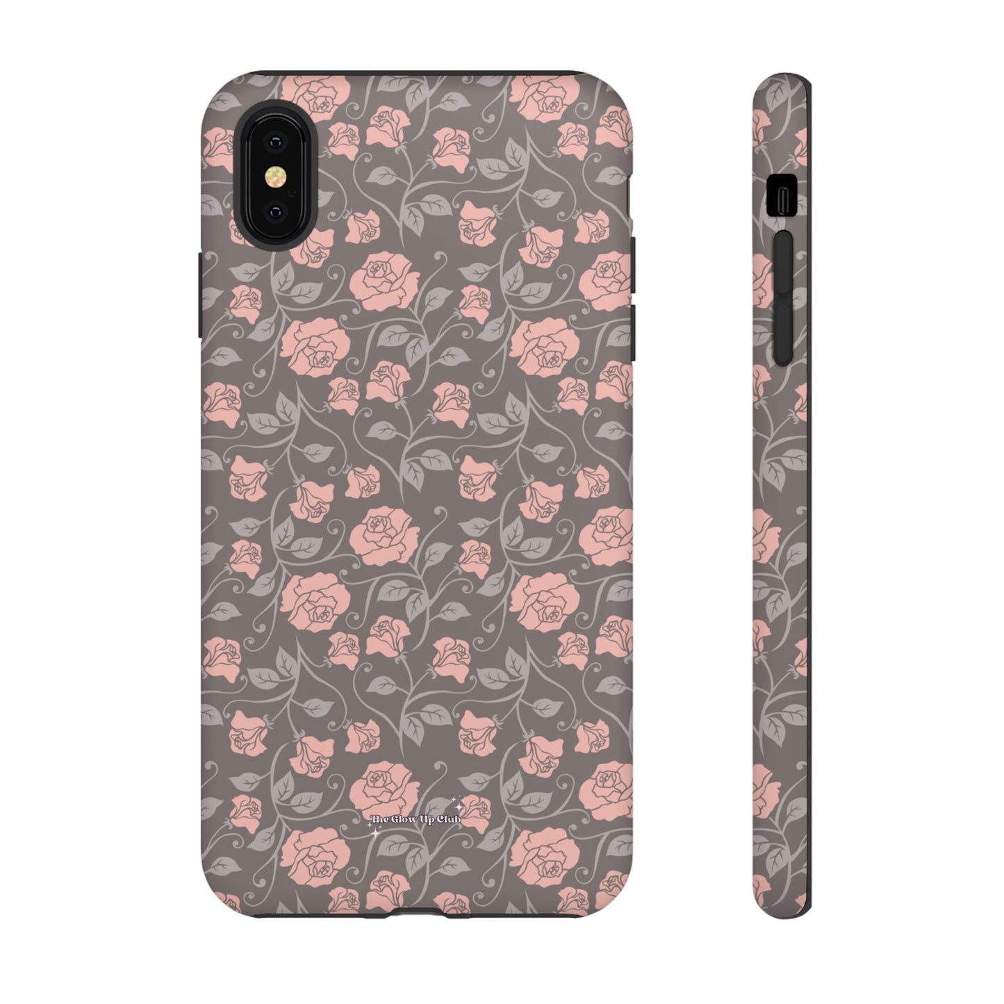 Small roses brown - tough case