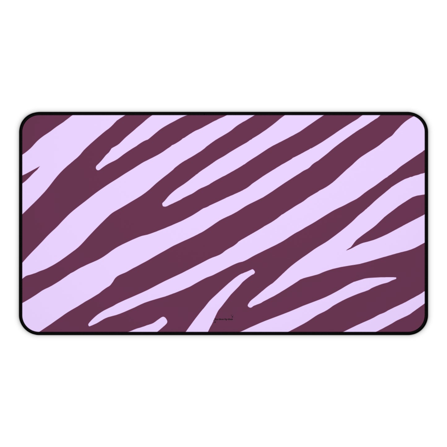 Zebra print purple - Desk Mat