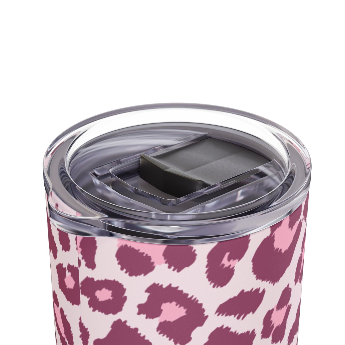 Leopard print double pink Tumbler, 20oz