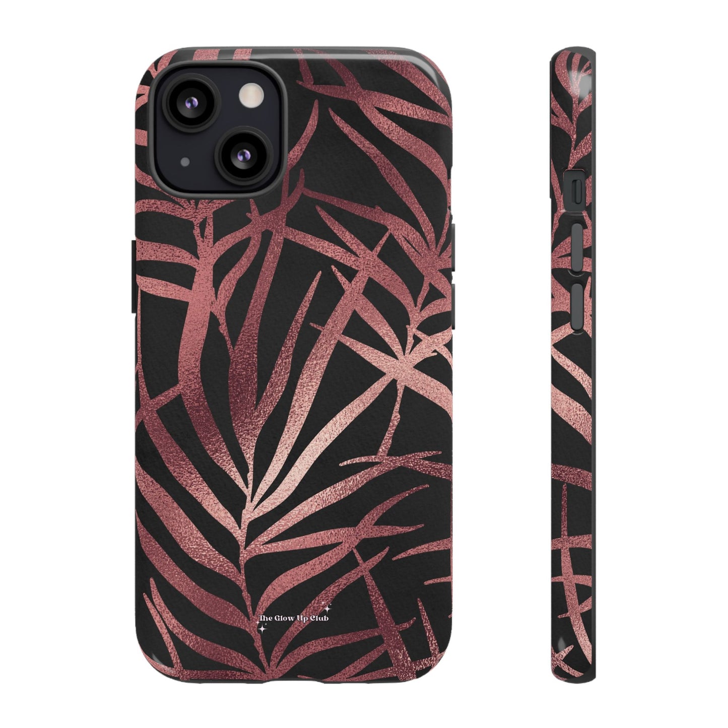 Rose gold leaves - tough case