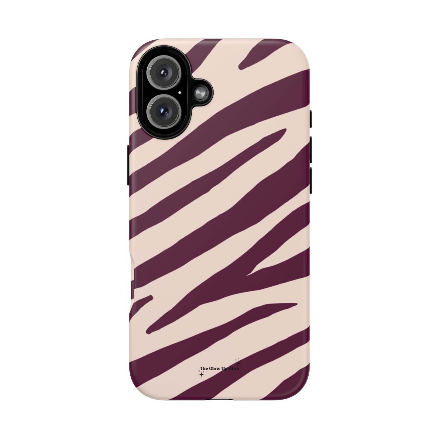 Zebra print cream - tough case