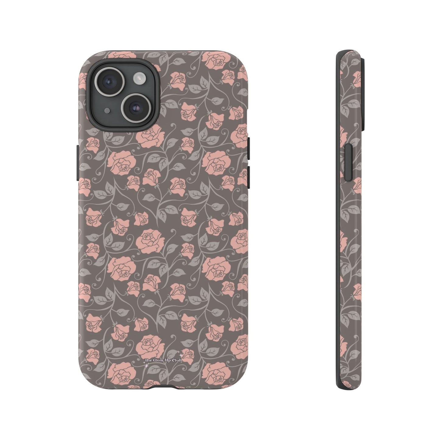 Small roses brown - tough case