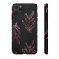 Rose gold leaves minimalistic - tough case