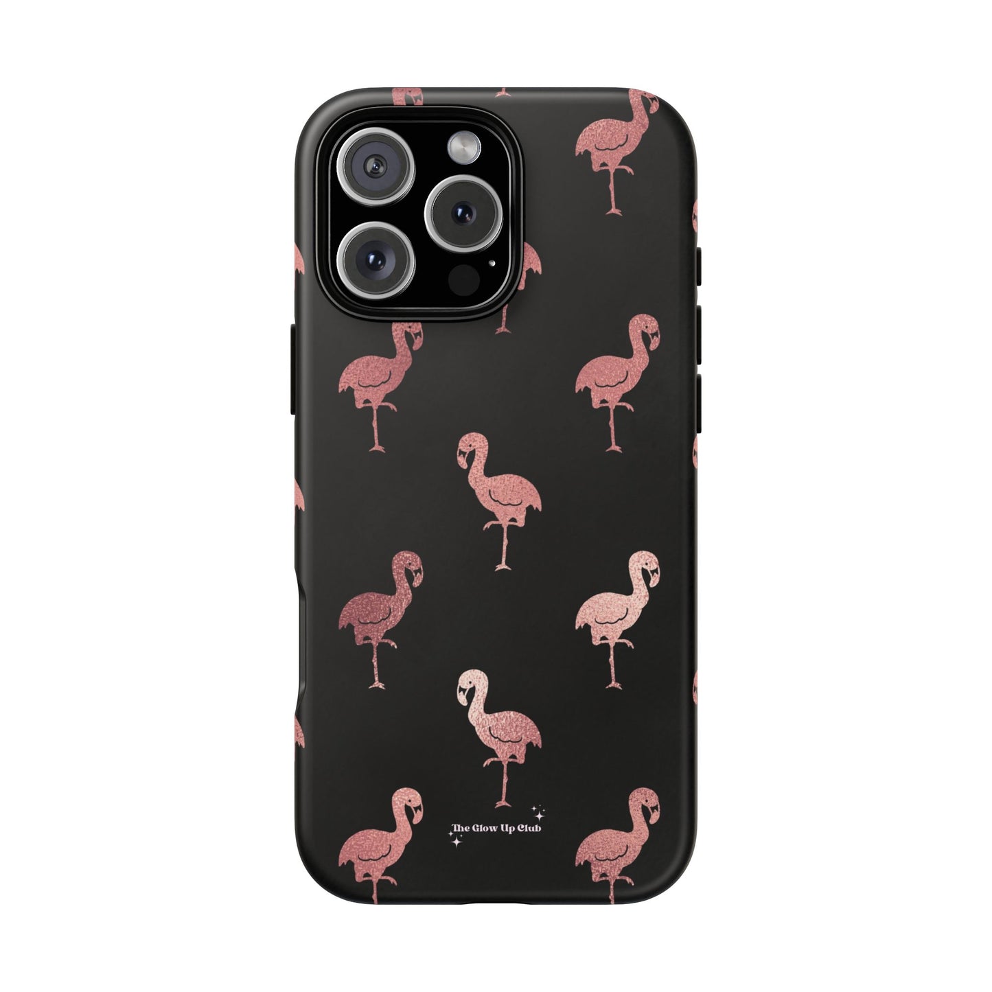 Rose gold flamingos - tough case