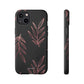 Rose gold leaves minimalistic - tough case