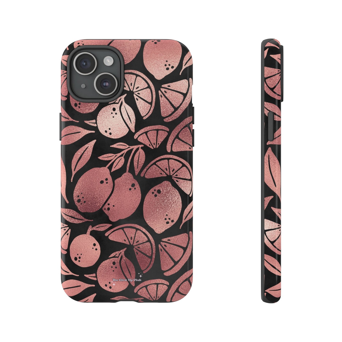 Rose gold lemons - tough case