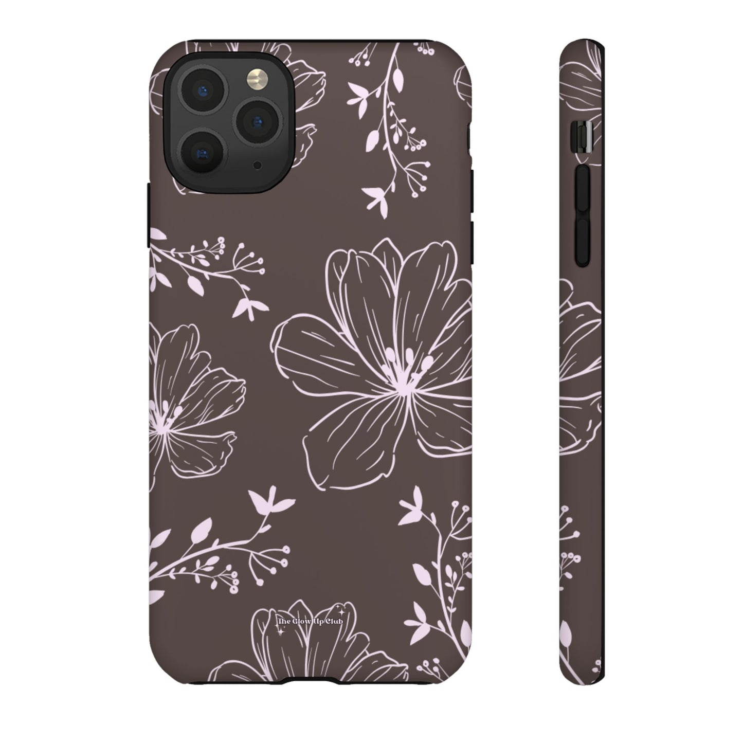 Realistic flowers grey - tough case