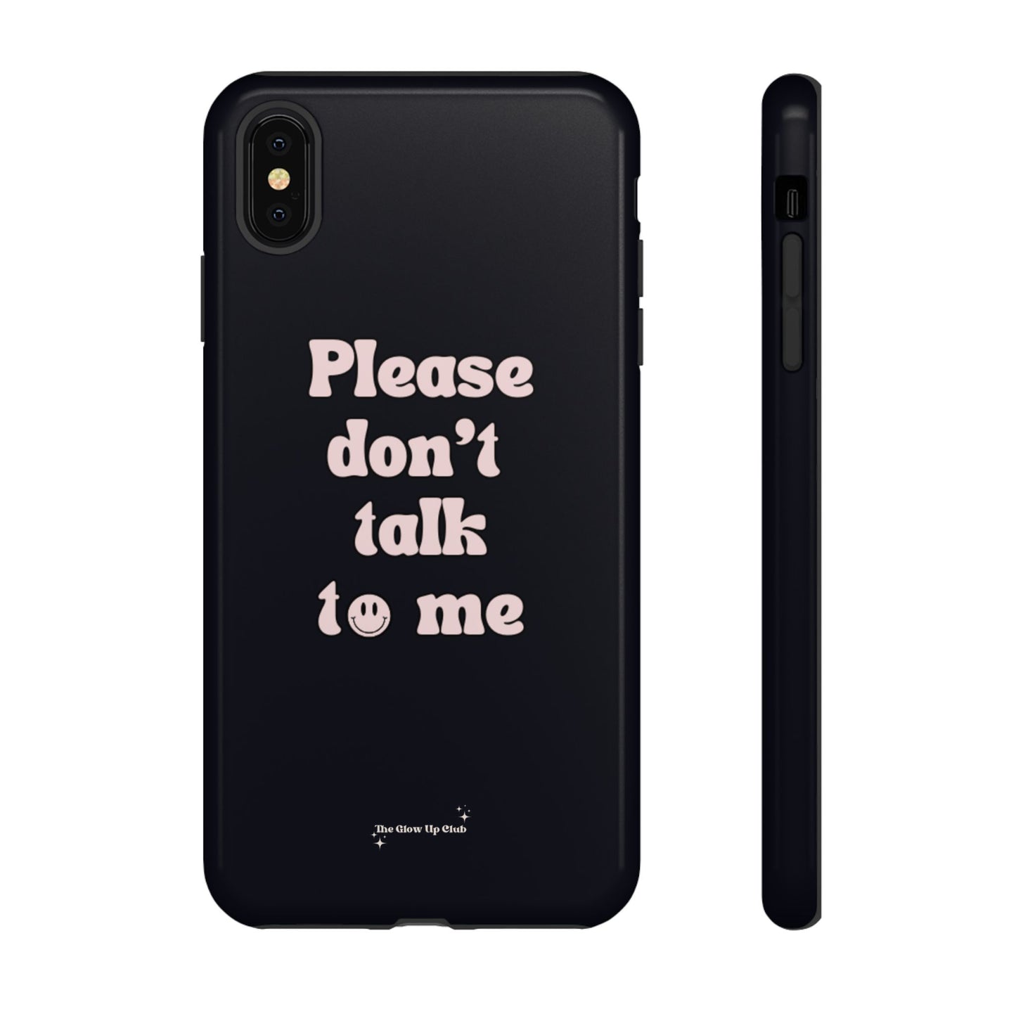 Please don't talk to me black - tough case