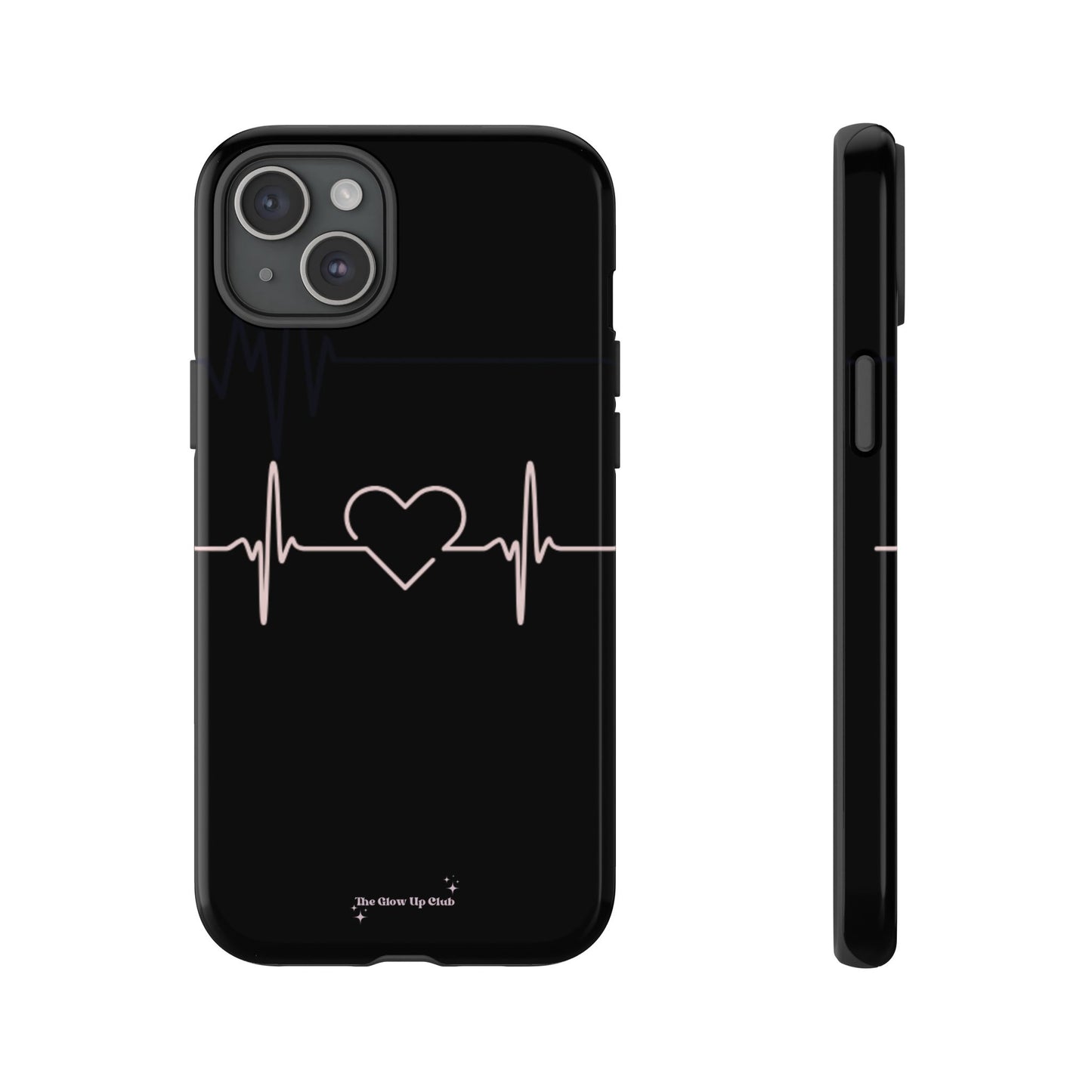 Heart line black - tough case