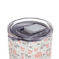 Small roses cream Tumbler, 20oz