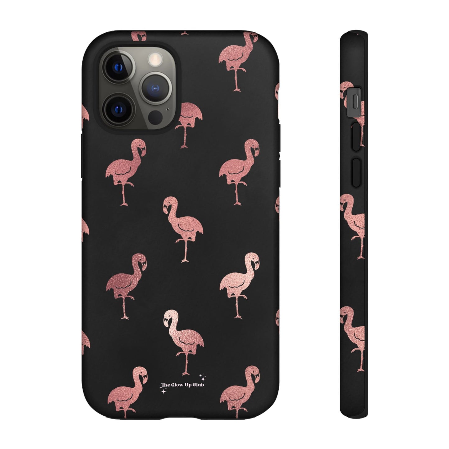 Rose gold flamingos - tough case