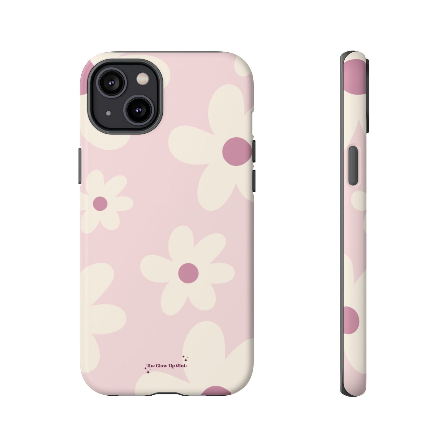 Floral pattern pink - tough case