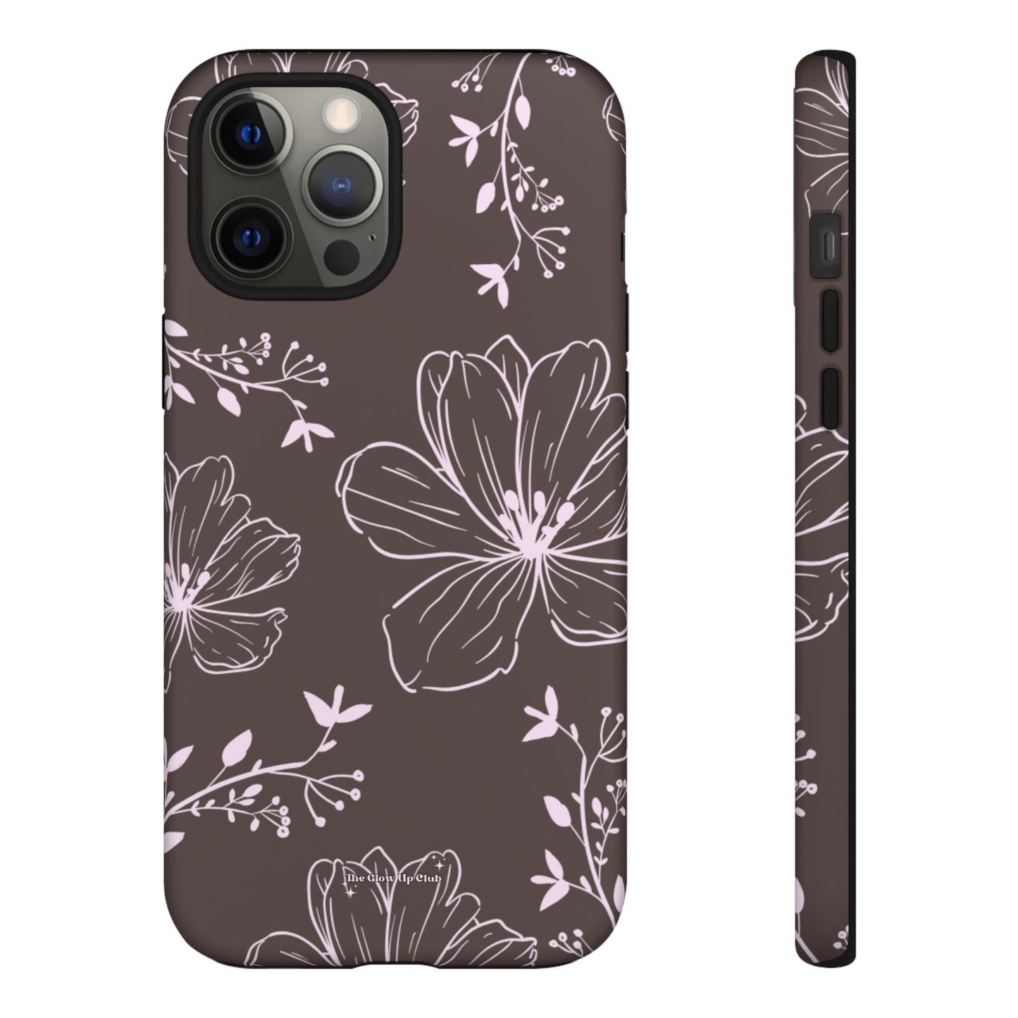 Realistic flowers grey - tough case