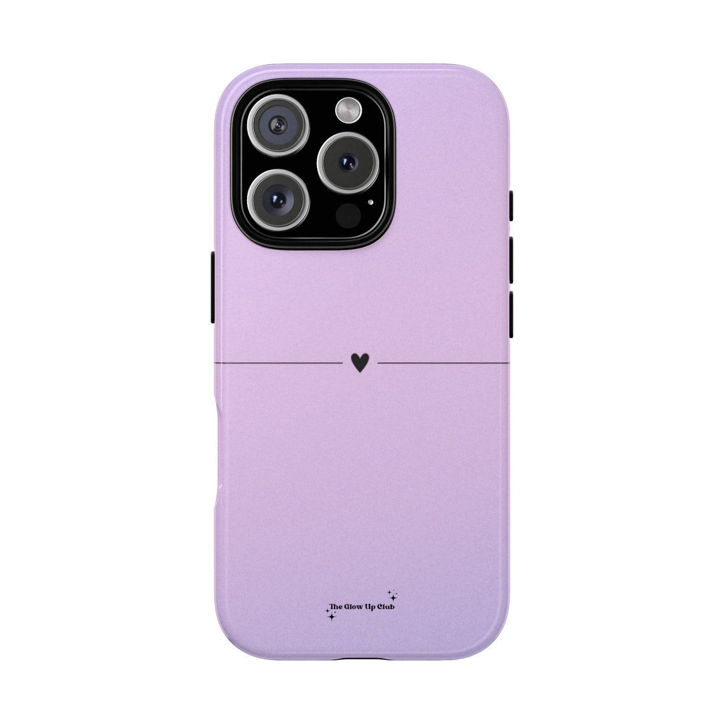 Pastel purple heart - tough case