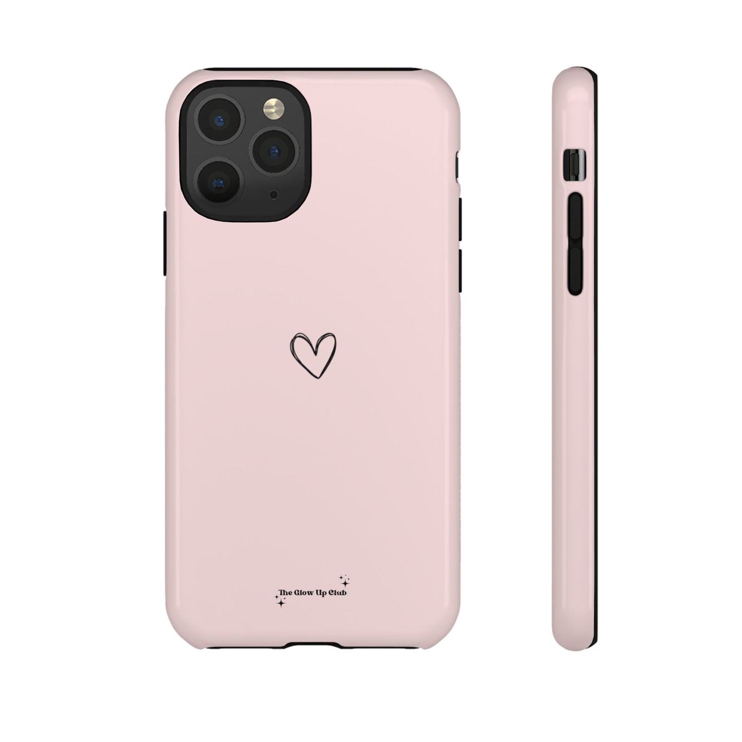 Minimalistic heart pink - tough case