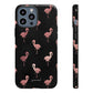 Rose gold flamingos - tough case