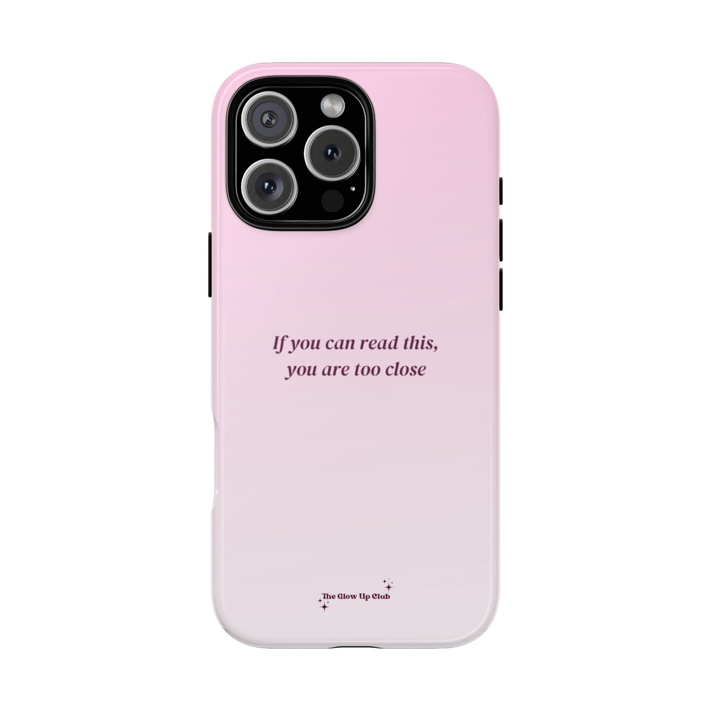 If you can read this pink - tough case