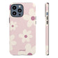 Floral pattern pink - tough case