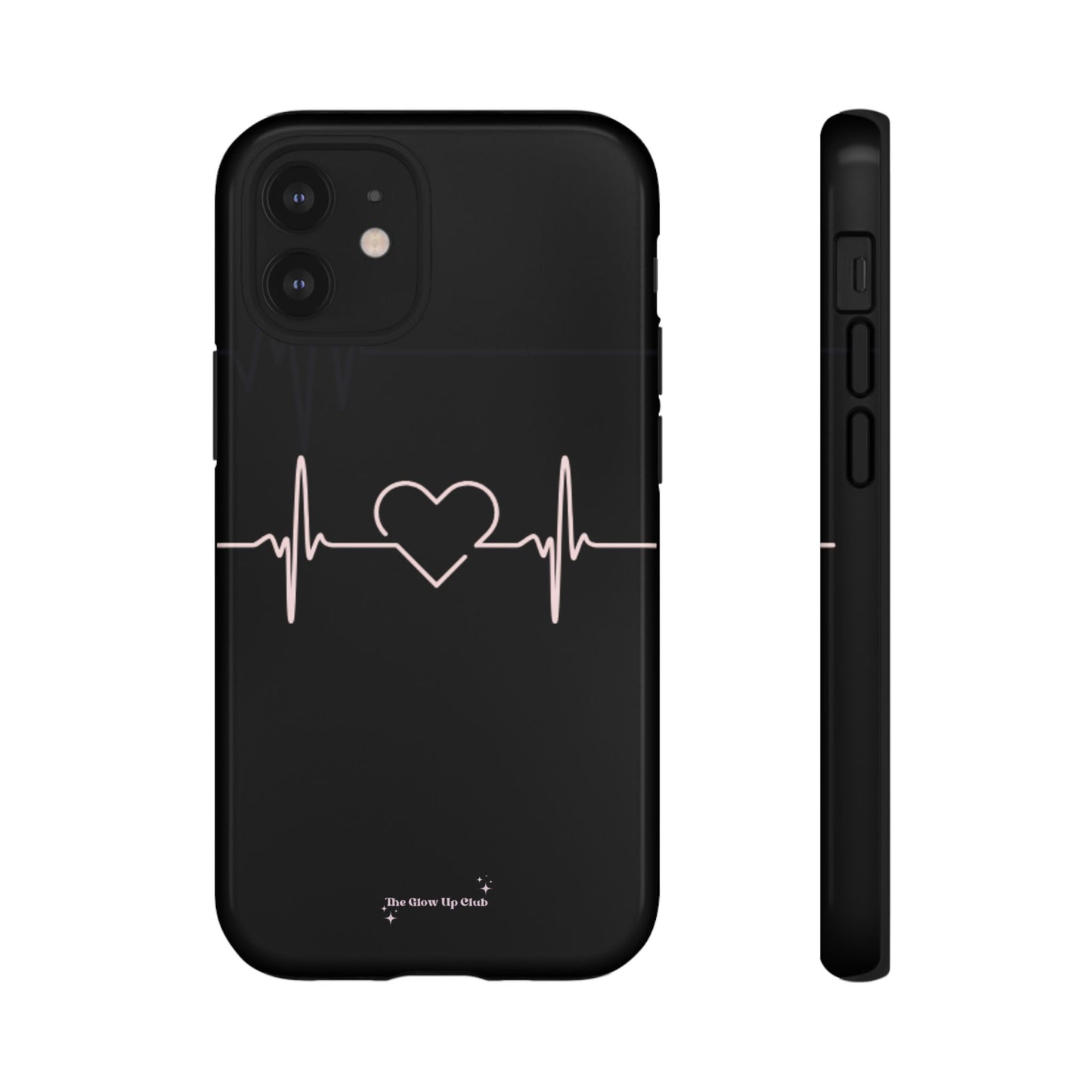 Heart line black - tough case