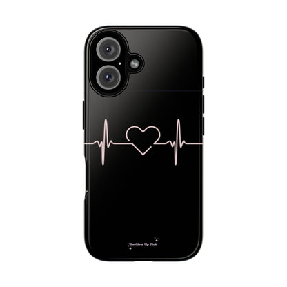 Heart line black - tough case