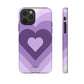 Heart layers purple - tough case