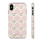 Pink heart checkers - tough case