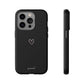 Minimalistic heart black - tough case